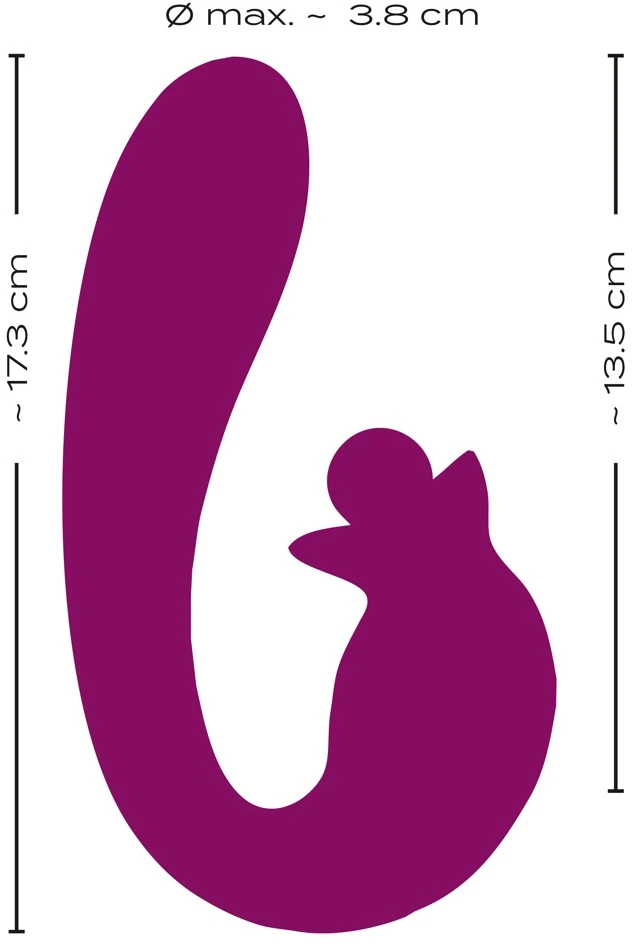 Javida 2F Vibrator Double Rota