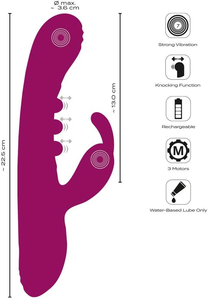 Javida 2F Vibrator Squirting