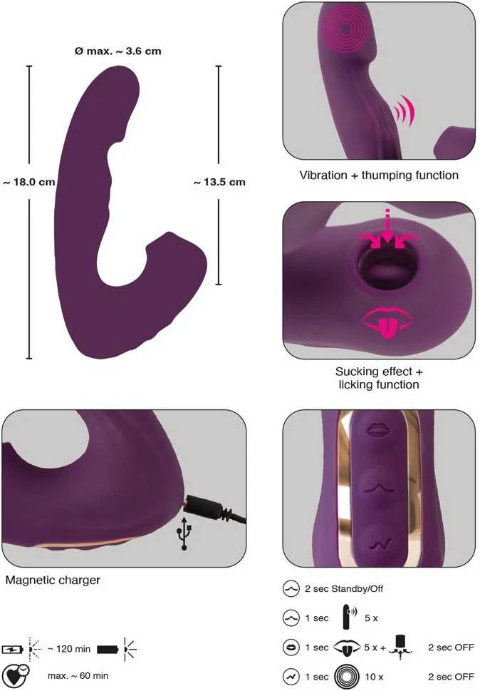 Javida 4 funkcinis vibratorius