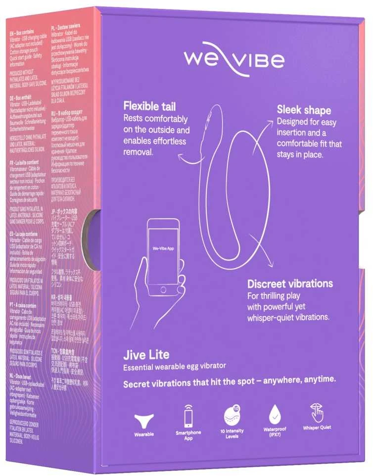 Jive Lite Violetinė by We-Vibe