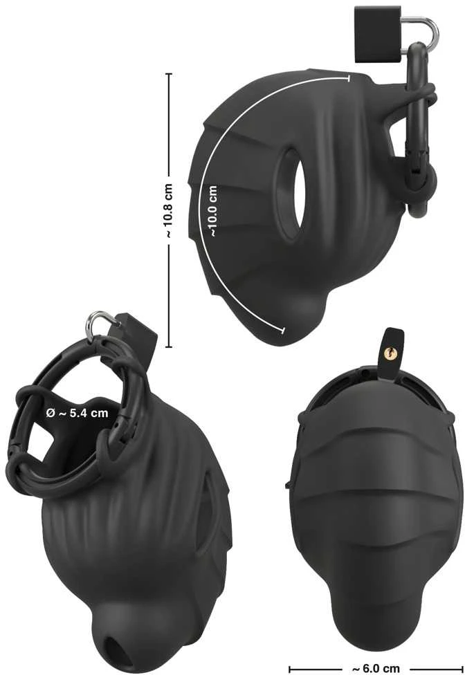 Juodas Velvets Cock & Ball narvas