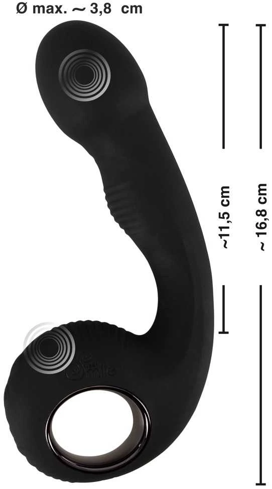 Juodas Velvets G&P-Spot Vibrato