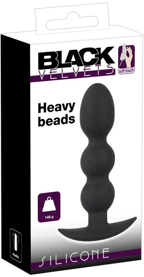 Black Velvets Juodas Velvets Heavy Beads 145g