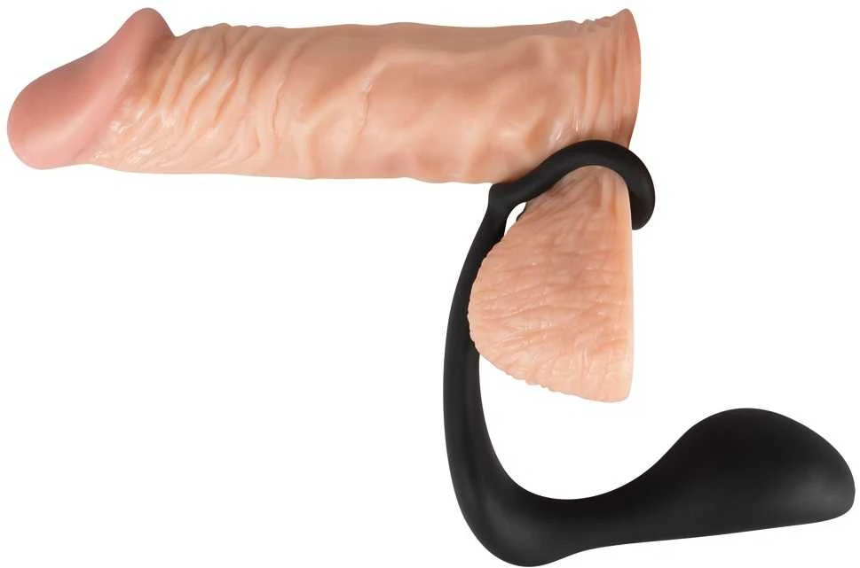 Black Velvets Juodas Velvets Ring & Plug
