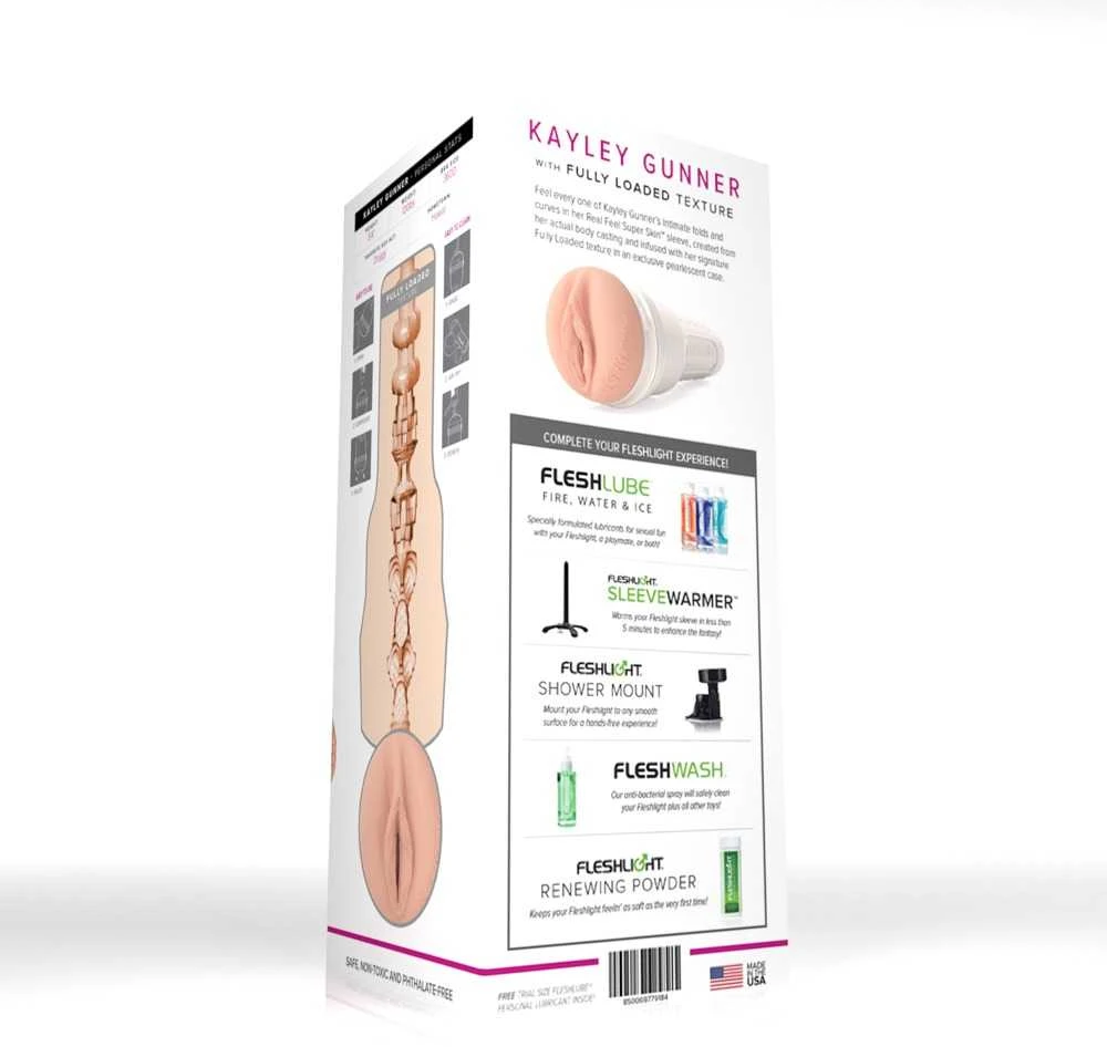 ‎Fleshlight Kayley Gunner Pilnai Pakrauta