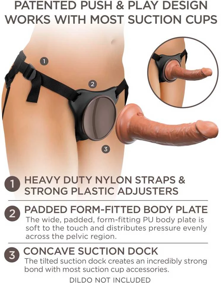 Pipedream KCE Comfy Body Dock Strap-On H