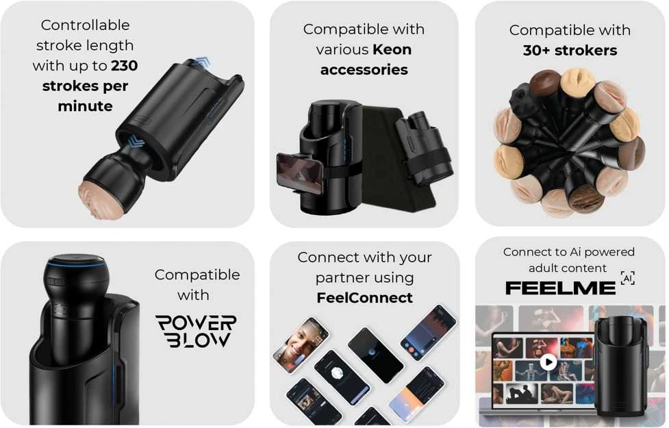 Kiiroo Keon WiFi Combo Set