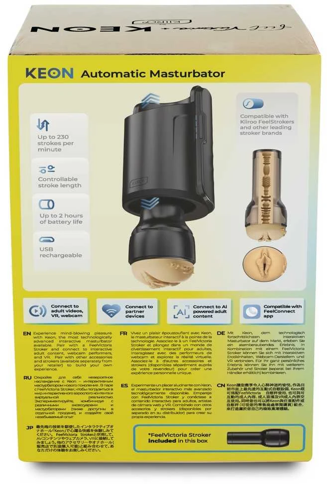 Kiiroo „Keon WiFiCombo“ su „Feel Victoria“