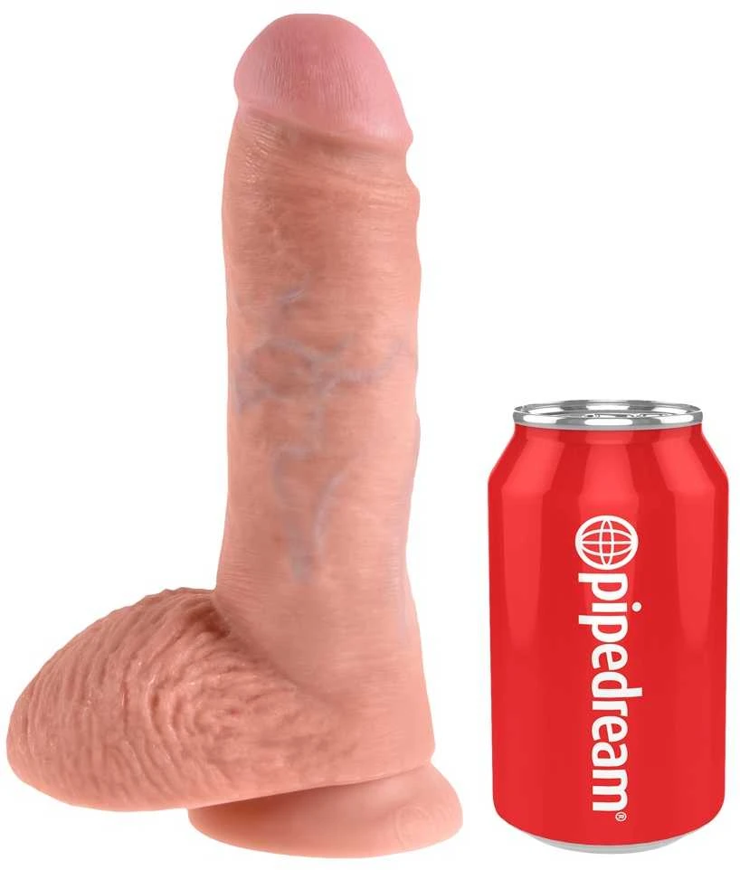 „King Cock“ 8 colių penio kamuoliukai Fl
