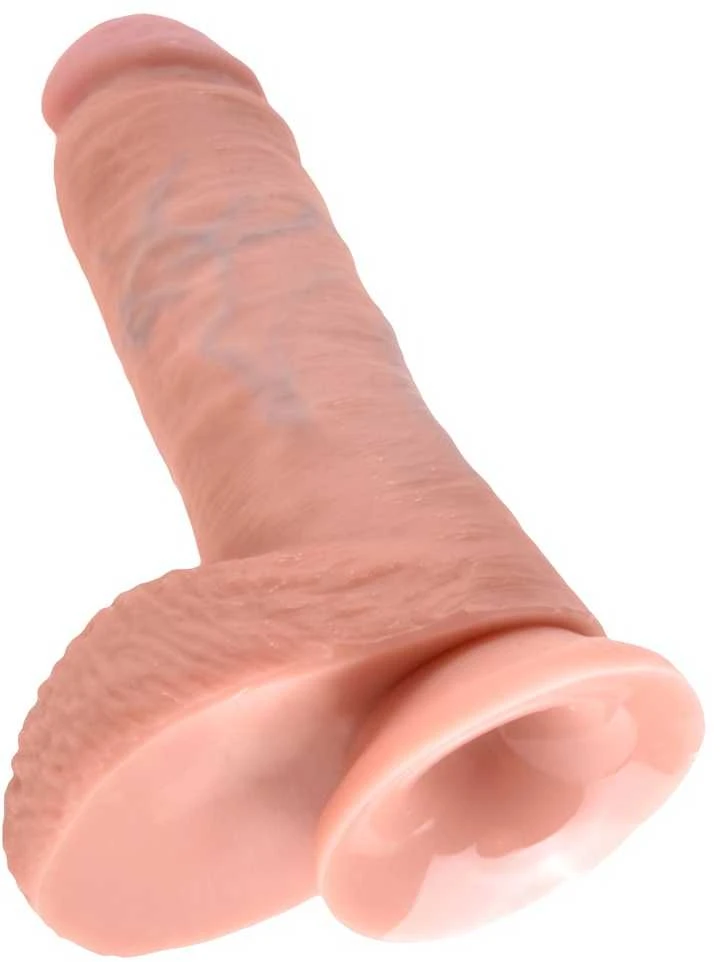 „King Cock“ 8 colių penio kamuoliukai Fl
