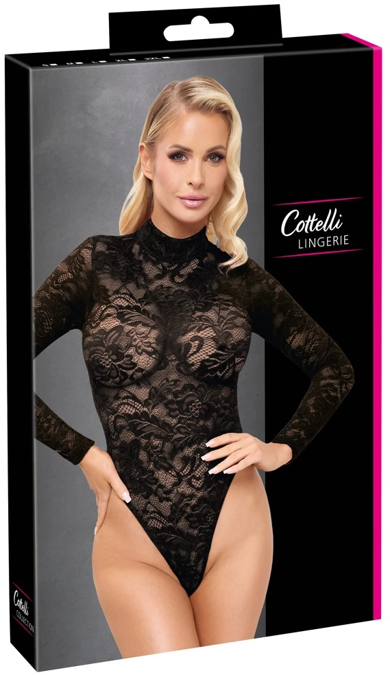 Lace Body juodas L