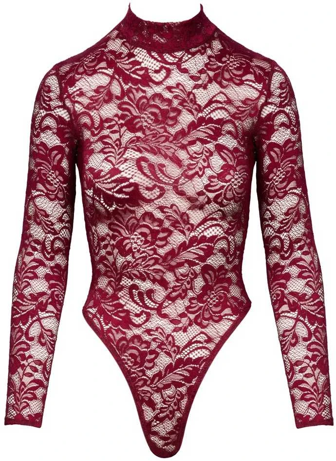 Lace Body raudona S