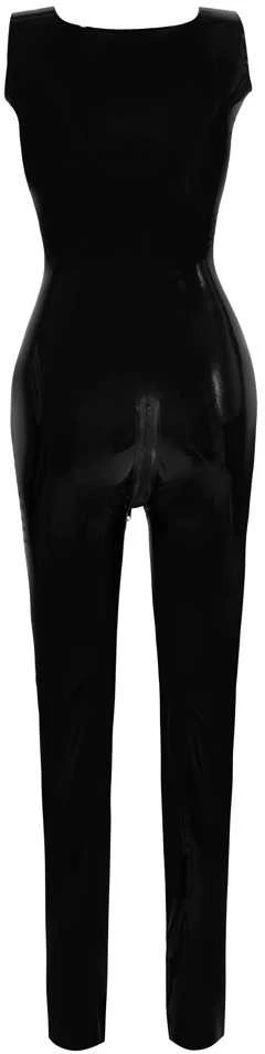 Late X Latex Catsuit juodas 2XL