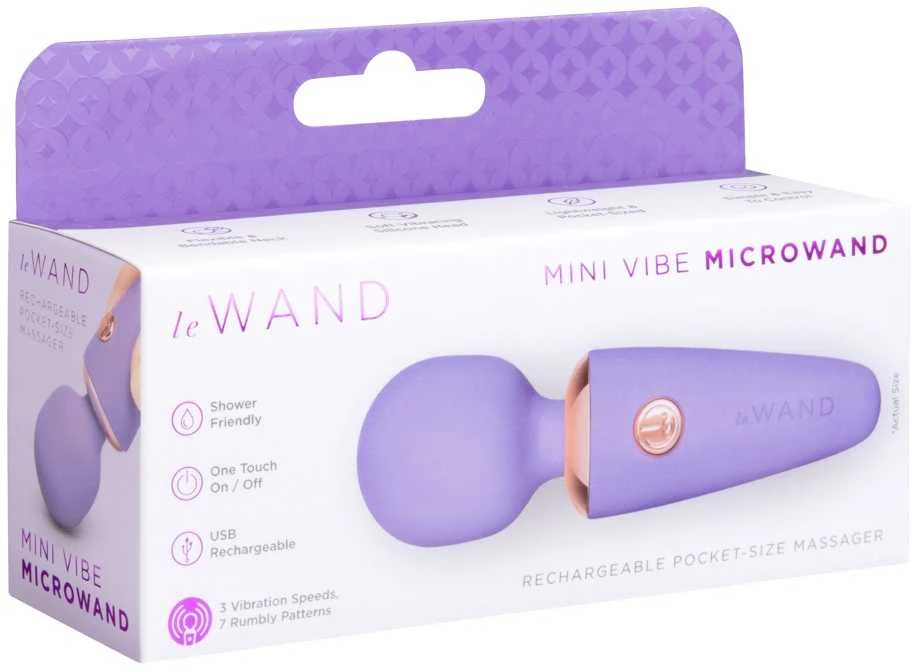 „Le Wand Mini Microwand“ rožinis Vi