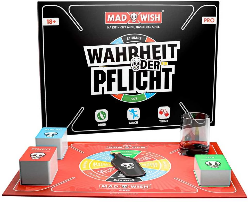 „MadWish Pro“ vakarėlių žaidimas