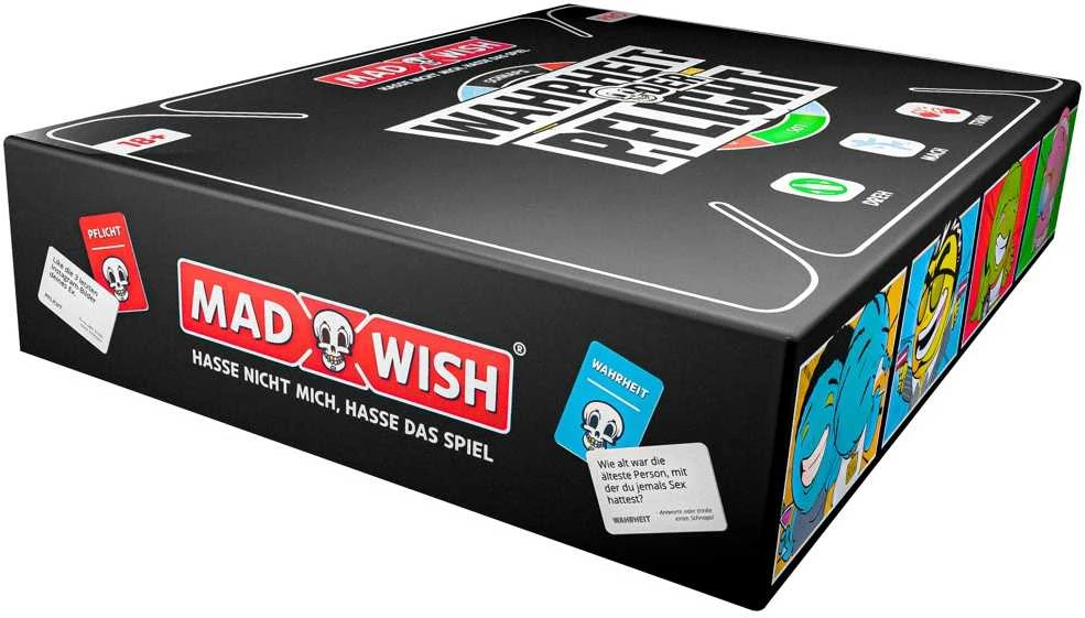„MadWish Pro“ vakarėlių žaidimas