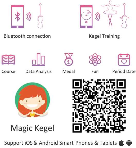 Magic Motion Magic Motion - Smart Kegel Master Balls Rožinė