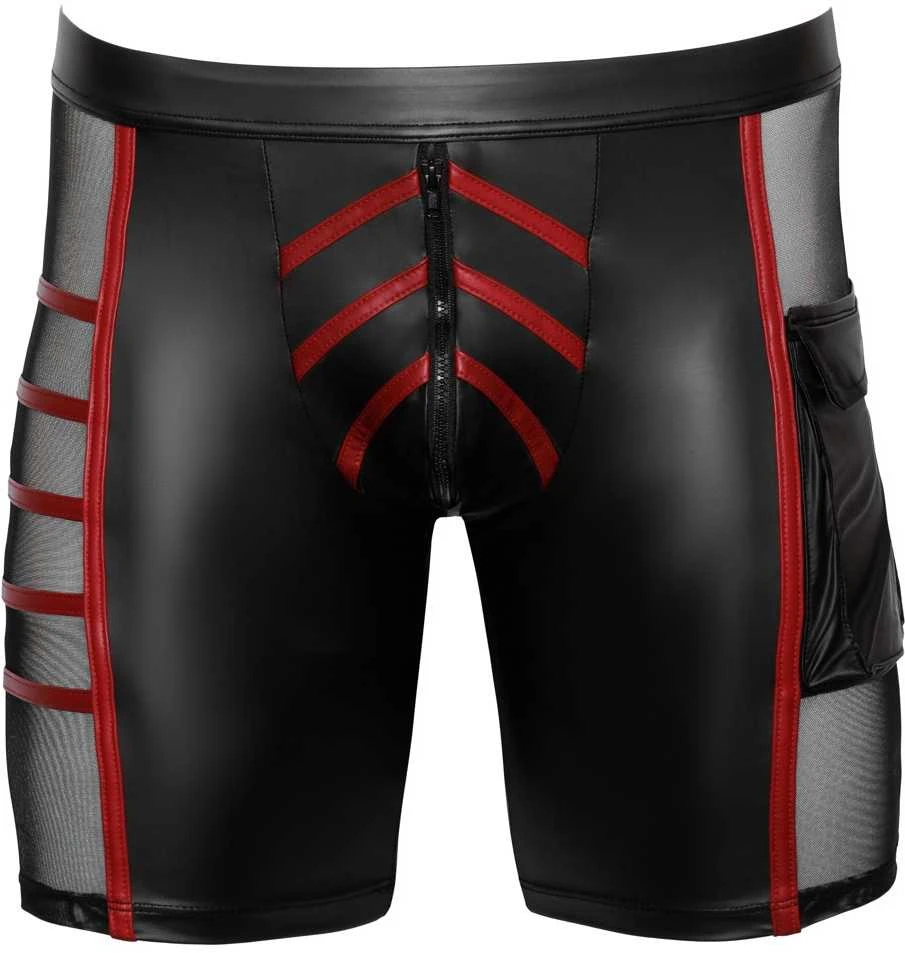 NEK Men's Shorts Juodas/Raudona S