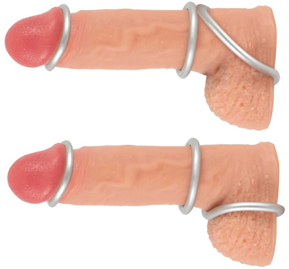You2Toys RING Metalinis silikoninis penio žiedas se