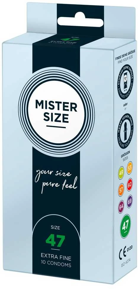 Mister Size 47mm pakuotė po 10 vnt