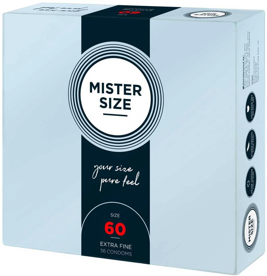 Mister Size 60mm pakuotė 36 vnt