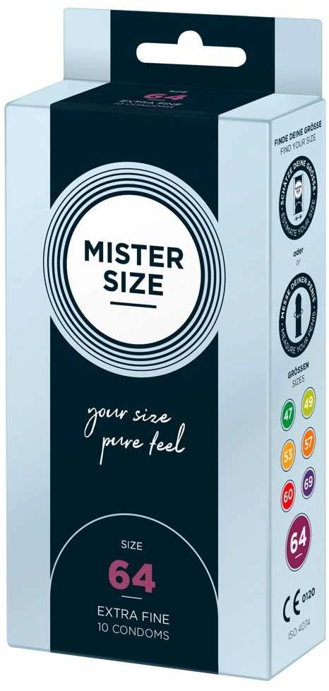 Mister Size 64mm pakuotė po 10 vnt
