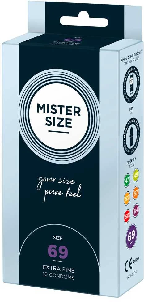 Mister Size 69mm pakuotė po 10 vnt