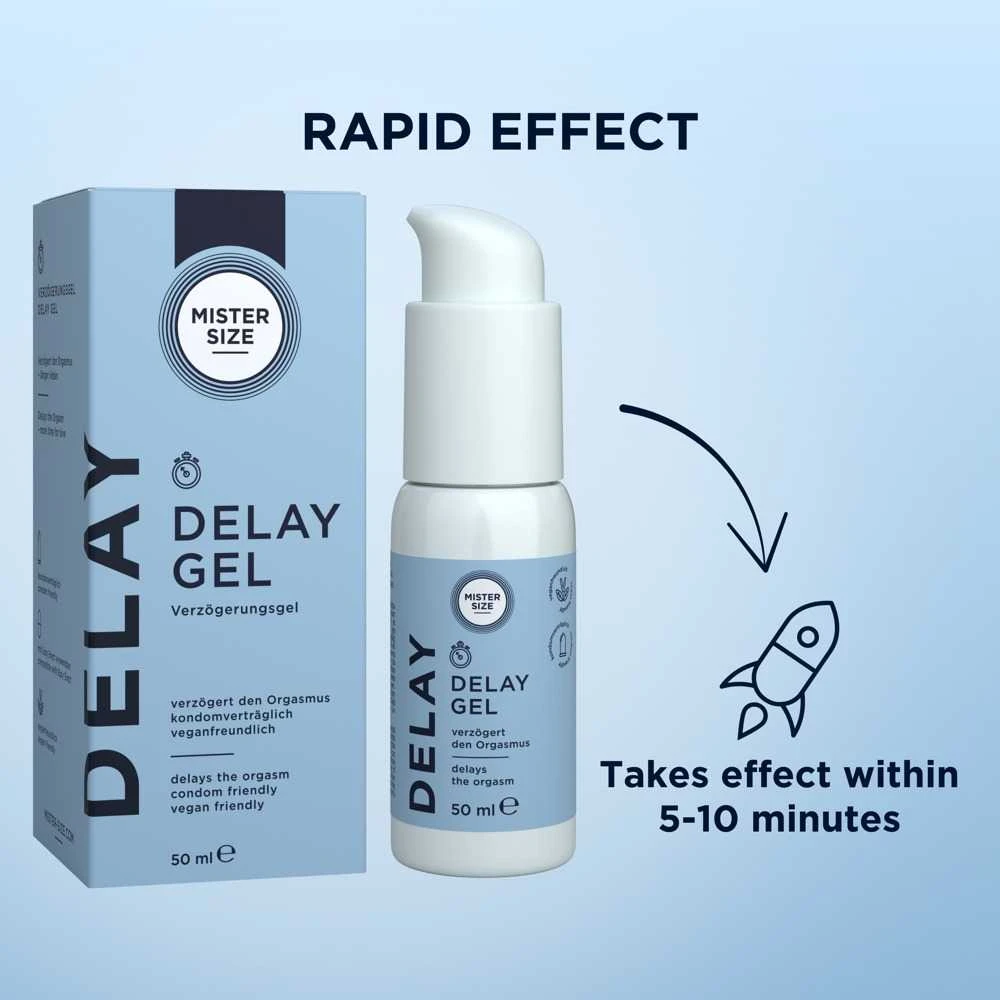 Mister Size Delay Gel 50 ml