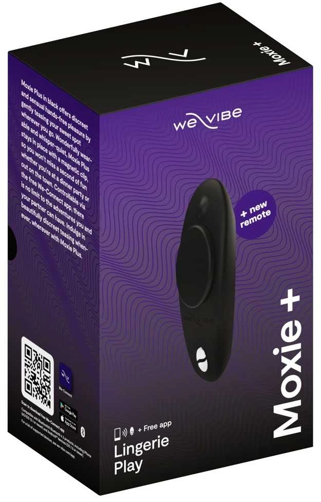 WE-VIBE Moxie+ Satin Juodas New