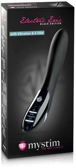 Mystim - Electric Eric eStim Vibrator Juodas