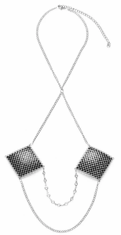 „Nipple Jewellery“ sidabrinis grandinėlė
