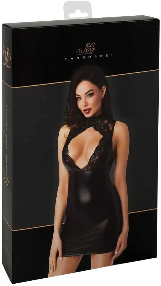 Noir suknelė, nėriniai XL