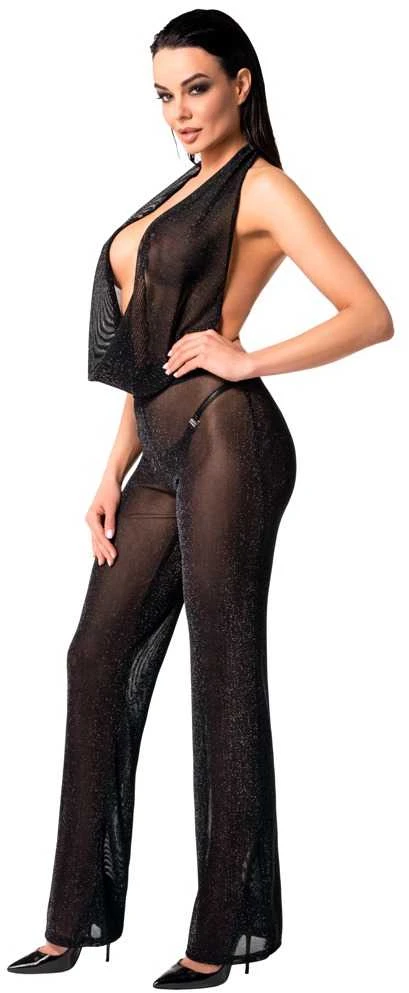 Noir Jumpsuit Tulle L