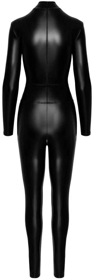 Noir Jumpsuit Zip L