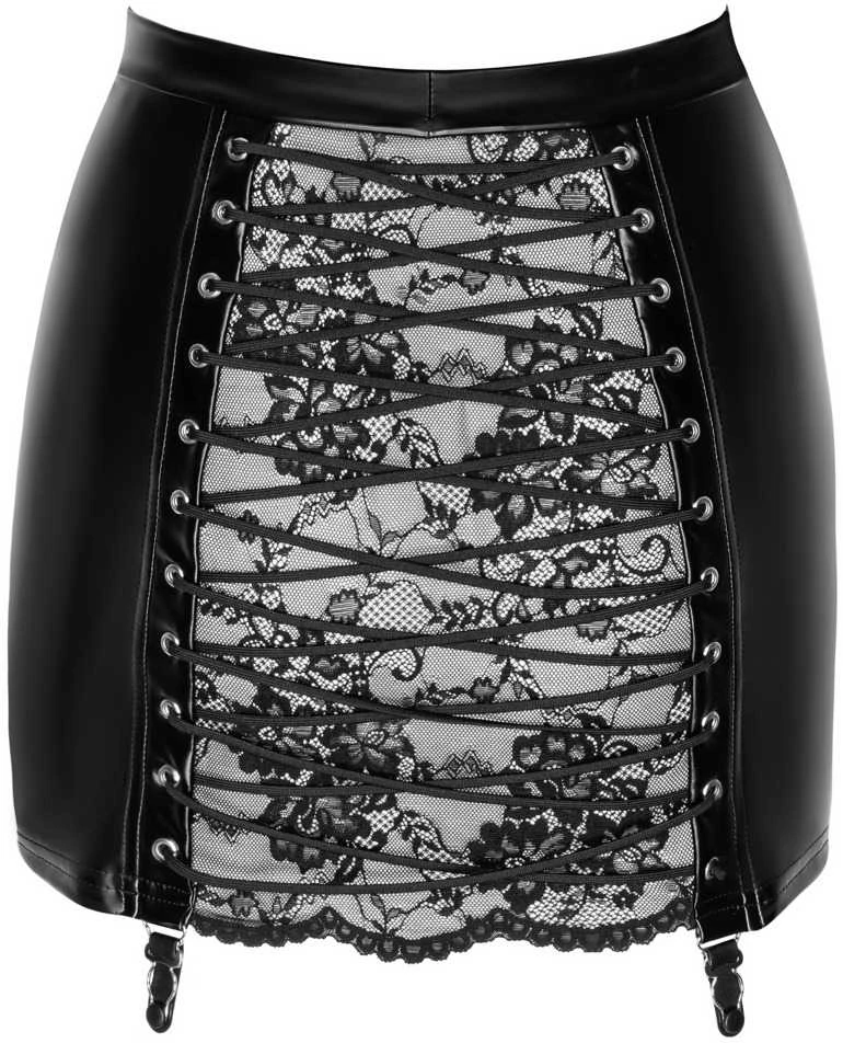 Noir Skirt Lace M