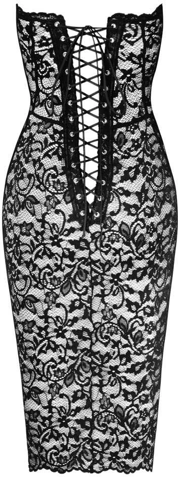 Noir suknelė, nėriniai S