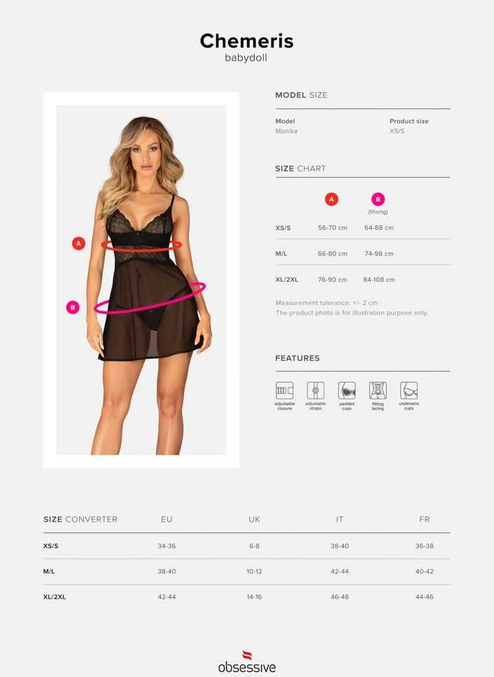 Obsessive OBS Babydoll M/L