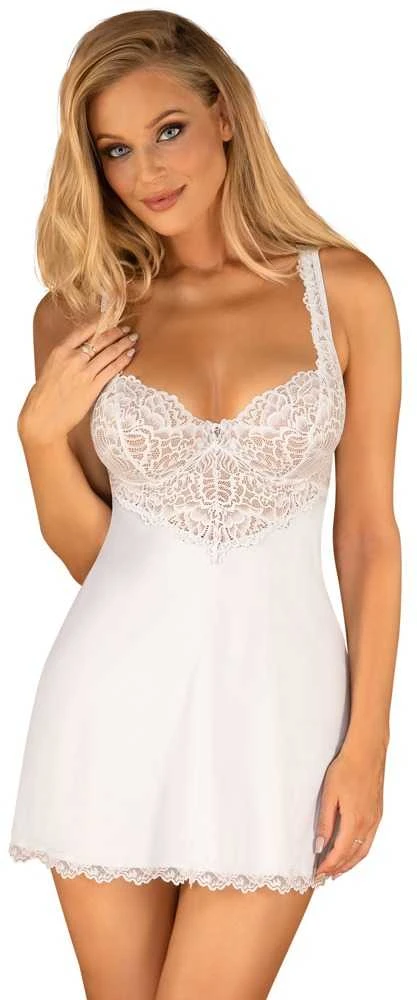 Blanco Obsessive Chemise L/XL
