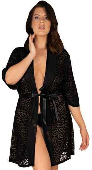 Obsessive Obsesinis – Jagueria Peignoir 6XL/7XL