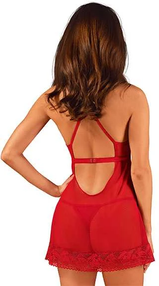 Obsessive – Lacelove babydoll & stringai M/L