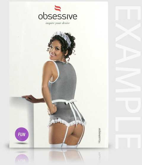 Obsessive - Stewardess Costume Pilkas S/M