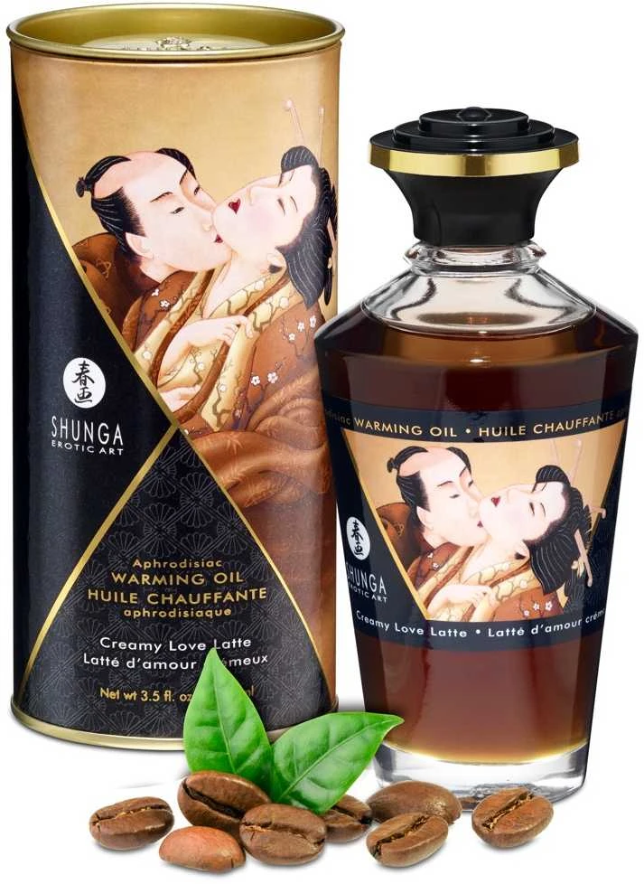 Shunga Kreminis aliejinis „Love Latte“ 100 ml