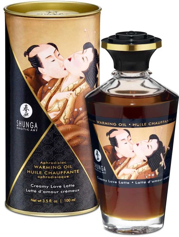 Shunga Kreminis aliejinis „Love Latte“ 100 ml