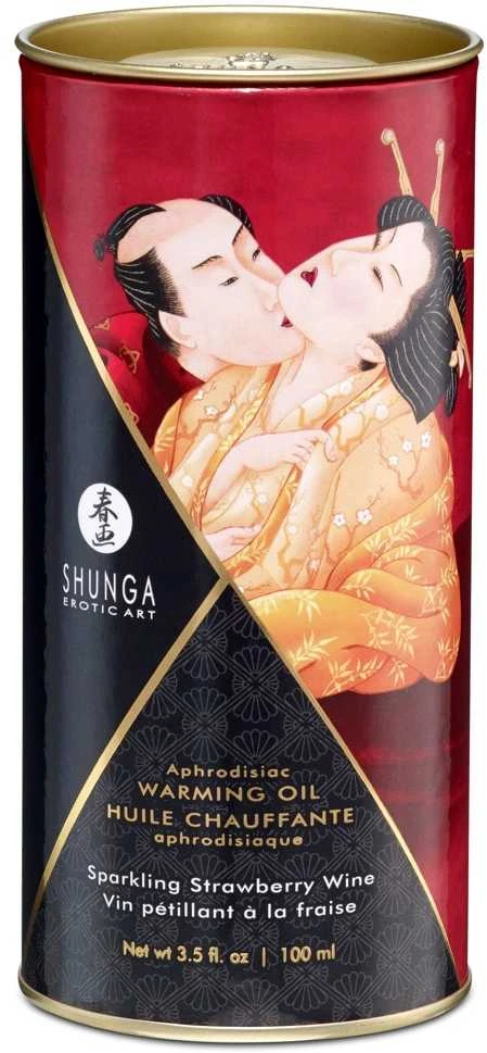Shunga Oil Strawberry Wine 100 ml