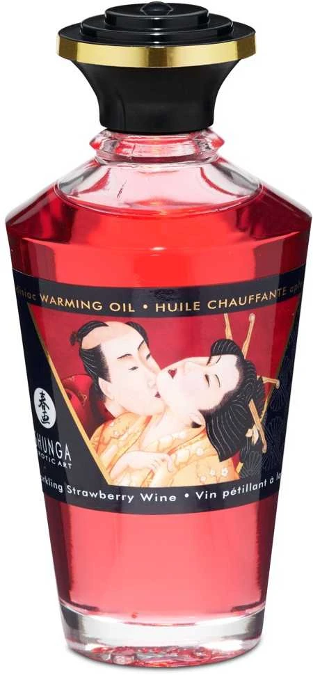 Shunga Oil Strawberry Wine 100 ml