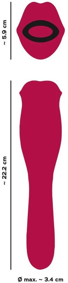 Oral Fun Vibrator L Moving Lip