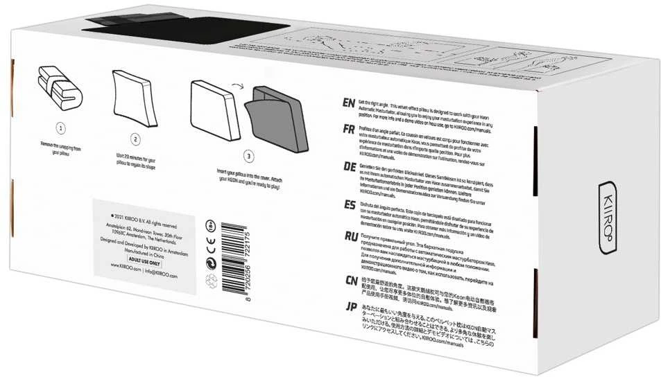 Kiiroo pagalvė masturbatoriui Keon Multifunctional Pillow