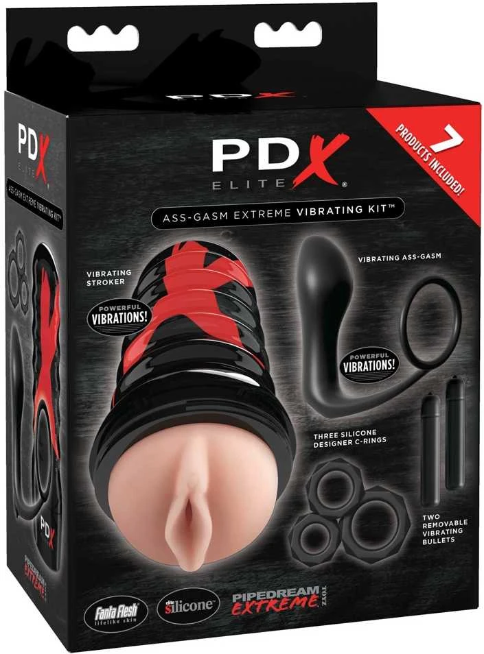 Pipedream PDX Elite Ass-gasm Vibrating K