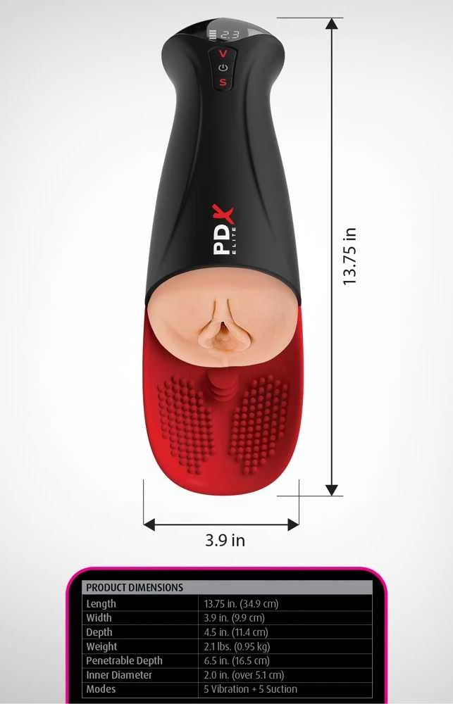 Pipedream PDXE Fuck-O-Matic Pro XL Light