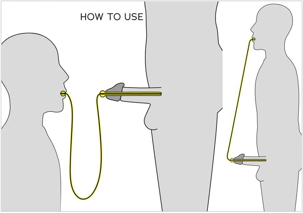 PenisPlug Piss To Mouth